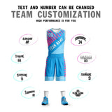 Custom Graffiti Pattern Sets Basketball Jersey