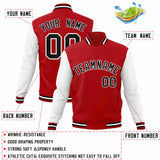 Custom Curved Raglan Sleeves Varsity Letterman Jacket For Baseball Coat