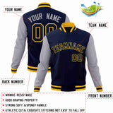 Custom Curved Raglan Sleeves Varsity Letterman Jacket For Baseball Coat
