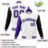 Custom Curved Raglan Sleeves Varsity Letterman Jacket For Baseball Coat