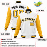 Custom Curved Raglan Sleeves Varsity Letterman Jacket For Baseball Coat