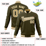 Custom Classic Style Jacket Varsity Letterman Hook Streetwear Jackets