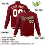 Custom Classic Style Jacket Varsity Letterman Hook Streetwear Jackets