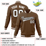 Custom Classic Style Jacket Varsity Letterman Hook Streetwear Jackets
