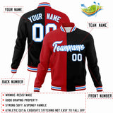 Custom Heat Letterman Two Tone Split Fashion Jacket For Baseball Coat
