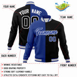 Custom Heat Letterman Two Tone Split Fashion Jacket For Baseball Coat