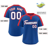 Custom Two-Button Baseball Jersey Classic Style Training Baseball Shirt Sports Uniform