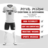 Custom Soccer Jersey Sets Casual Sportswear Soft Stretch Adult Children