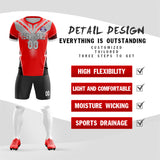 Custom Soccer Jersey Sets Design Match Training Suit for Men/Youth