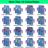 Custom Classic Basketball Jersey Tops Personalzied Shirt for Men/Women/Youth
