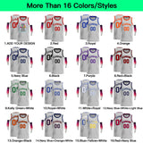 Custom Classic Basketball Jersey Tops Personalzied Shirt for Men/Women/Youth