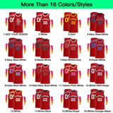 Custom Classic Basketball Jersey Tops Personalzied Shirt for Men/Women/Youth