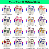 Custom Classic Basketball Jersey Tops Personalzied Shirt for Men/Women/Youth