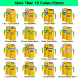 Custom Classic Basketball Jersey Tops Personalzied Shirt for Men/Women/Youth