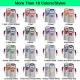 Custom Classic Basketball Jersey Tops Personalzied Shirt for Men/Women/Youth