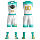 Custom Gradient Fashion Basketball Jersey Sets For Sport