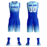 Custom Gradient Fashion Basketball Jersey Sets For Sport