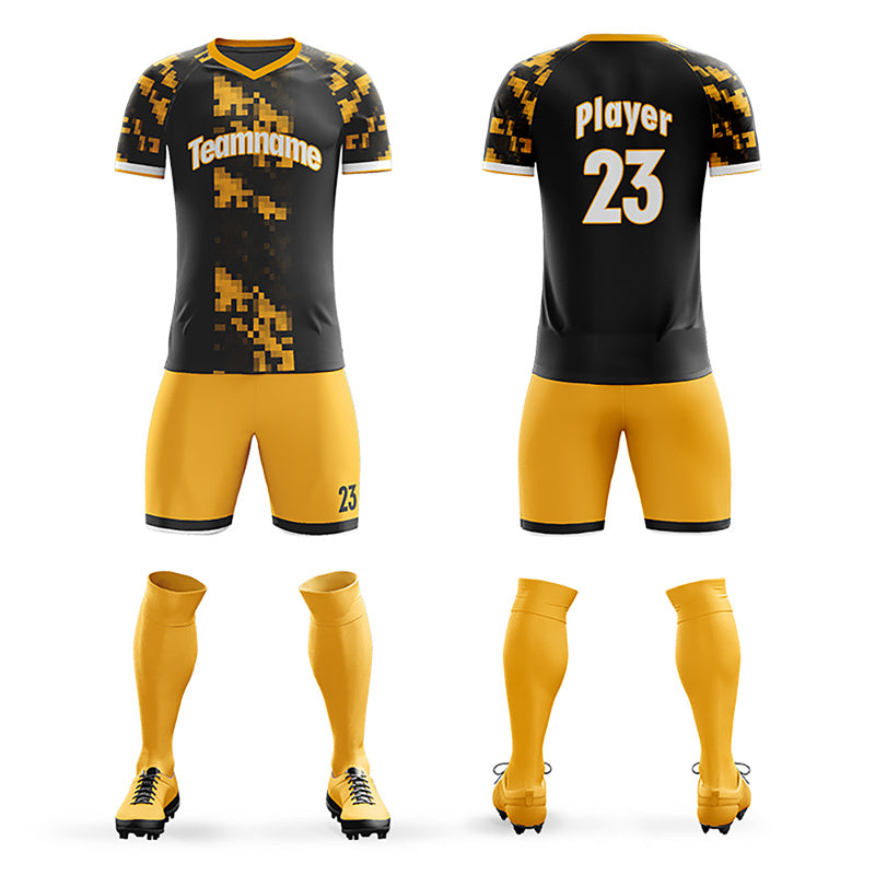 Custom Soccer Jersey Sets Team Training Breathable Soft Uniform