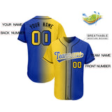 Custom Gradient Fashion Baseball Jersey Unisex Adults Sports Uniform