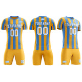 Custom Soccer Jersey Sets Outdoor Game Sportswear Quick Dry Outfits