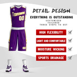 Custom Classic Basketball Jersey Sets Sports Uniform For Men/Youth