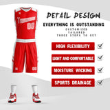 Custom Classic Basketball Jersey Sets Sports Uniform For Men/Youth