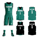 Custom Double Side Basketball Jersey Sets Sports Uniform for Men/Boys