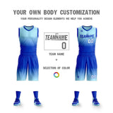 Custom Gradient Fashion Basketball Jersey Sets For Sport