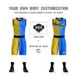 Custom Gradient Fashion Basketball Jersey Sets For Sport