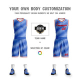 Custom Gradient Fashion Basketball Jersey Sets For Sport