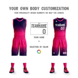 Custom Gradient Fashion Basketball Jersey Sets For Sport