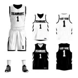 Custom Double Side Basketball Jersey Sets Sports Uniform for Men/Boys