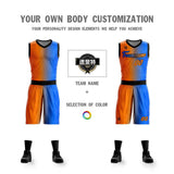 Custom Gradient Fashion Basketball Jersey Sets For Sport
