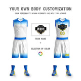 Custom Gradient Fashion Basketball Jersey Sets For Sport