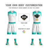 Custom Gradient Fashion Basketball Jersey Sets For Sport