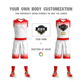 Custom Gradient Fashion Basketball Jersey Sets For Sport