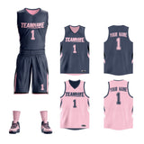 Custom Double Side Basketball Jersey Sets Sports Uniform for Men/Boys