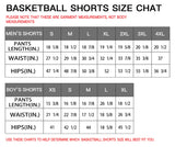 Custom Basketball Shorts Men Sports Gym Quickly-Dry Running Shorts