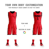Custom Double Side Basketball Jersey Sets Sports Uniform for Men/Boys