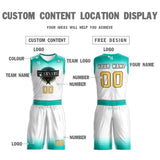 Custom Gradient Fashion Basketball Jersey Sets For Sport