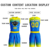 Custom Gradient Fashion Basketball Jersey Sets For Sport