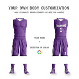 Custom Double Side Basketball Jersey Sets Sports Uniform for Men/Boys