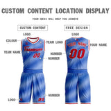 Custom Gradient Fashion Basketball Jersey Sets For Sport