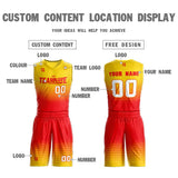 Custom Gradient Fashion Basketball Jersey Sets For Sport