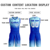 Custom Gradient Fashion Basketball Jersey Sets For Sport
