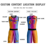 Custom Gradient Fashion Basketball Jersey Sets For Sport