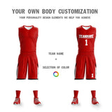 Custom Double Side Basketball Jersey Sets Sports Uniform for Men/Boys