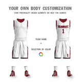 Custom Double Side Basketball Jersey Sets Sports Uniform for Men/Boys