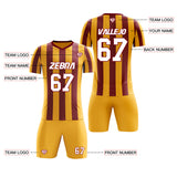 Custom Soccer Jersey Sets Outdoor Game Sportswear Quick Dry Outfits
