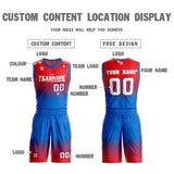 Custom Gradient Fashion Basketball Jersey Sets For Sport